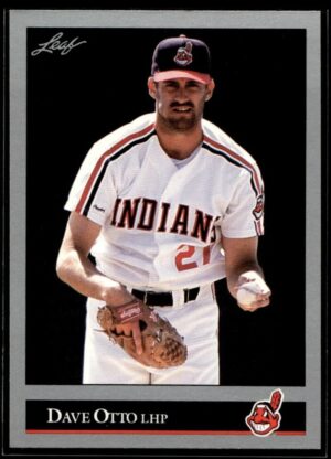 _10 1992 Leaf Cleveland Indians #218 Dave Otto