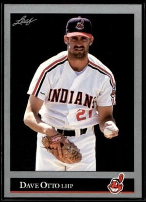 _10 1992 Leaf Cleveland Indians #218 Dave Otto