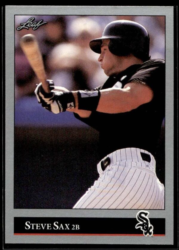1992 Leaf Chicago White Sox #217 Steve Sax