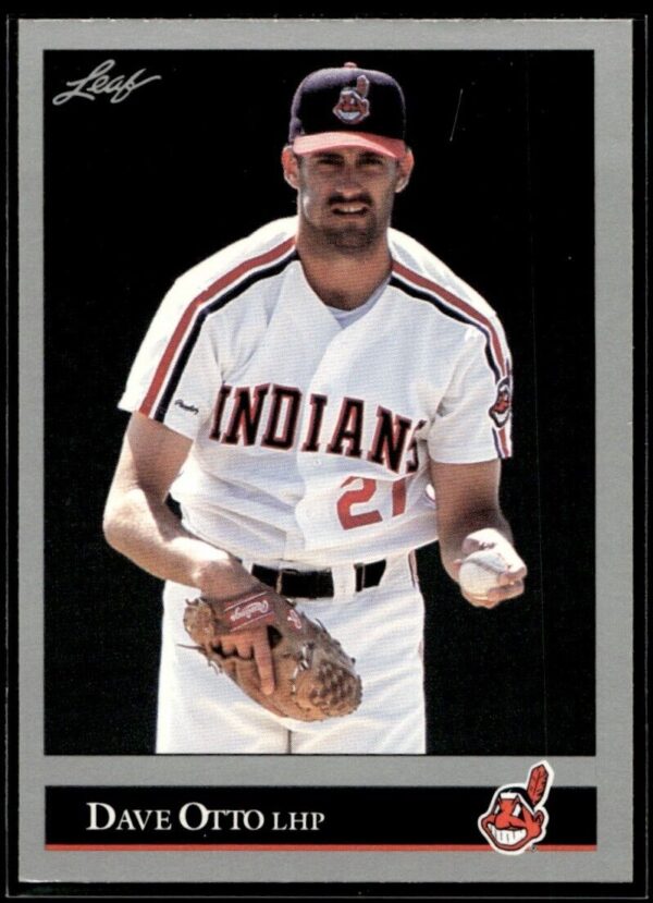 _10 1992 Leaf Cleveland Indians #218 Dave Otto