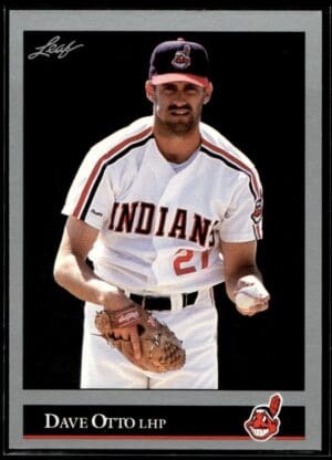 _10 1992 Leaf Cleveland Indians #218 Dave Otto