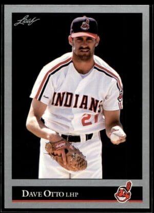 _10 1992 Leaf Cleveland Indians #218 Dave Otto