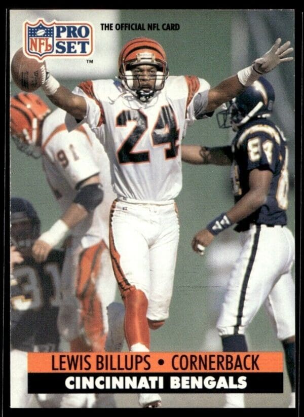 1991 Pro Set Cincinnati Bengals #109 Lewis Billups