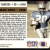 1991 Pro Set Oklahoma State Cowboys/Detroit Lions #39 Barry Sanders