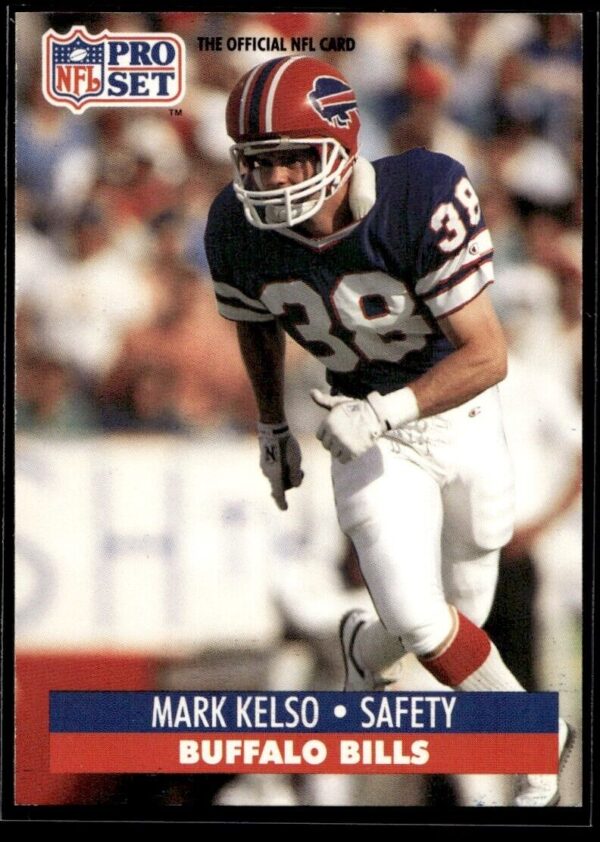 1991 Pro Set Buffalo Bills #79 Mark Kelso