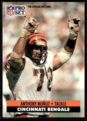 _10 1991 Pro Set Cincinnati Bengals #116 Anthony Munoz