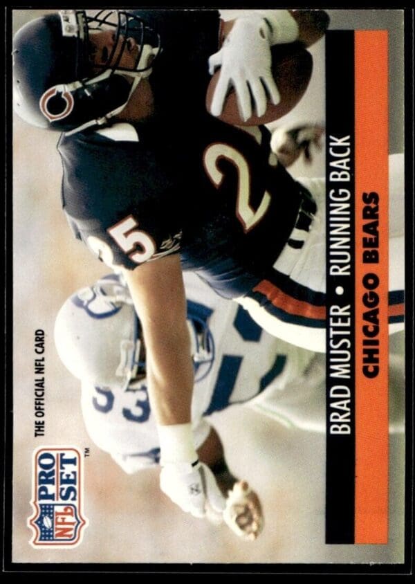 1991 Pro Set Chicago Bears #105 Brad Muster
