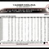 2022 Topps Holiday St. Louis Cardinals #HW6 Yadier Molina