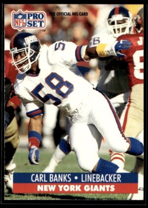1991 Pro Set New York Giants #56 Carl Banks