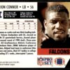 1991 Pro Set Atlanta Falcons #2 Darion Conner