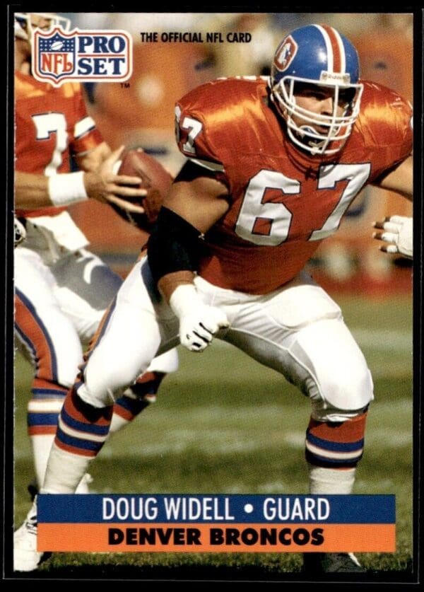 1991 Pro Set Denver Broncos #143 Doug Widell