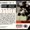 1991 Pro Set Atlanta Falcons #98 Deion Sanders