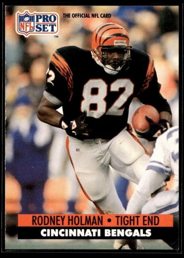 1991 Pro Set Cincinnati Bengals #114 Rodney Holman