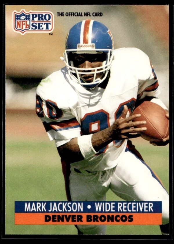 _10 1991 Pro Set Denver Broncos #141 Mark Jackson
