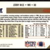 1991 Pro Set San Francisco 49ers #11 Jerry Rice