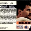 1991 Pro Set Chicago Bears #102 Jim Covert