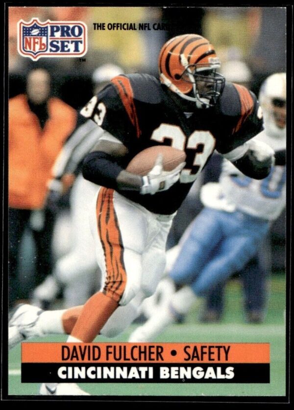 _10 1991 Pro Set Cincinnati Bengals #113 David Fulcher