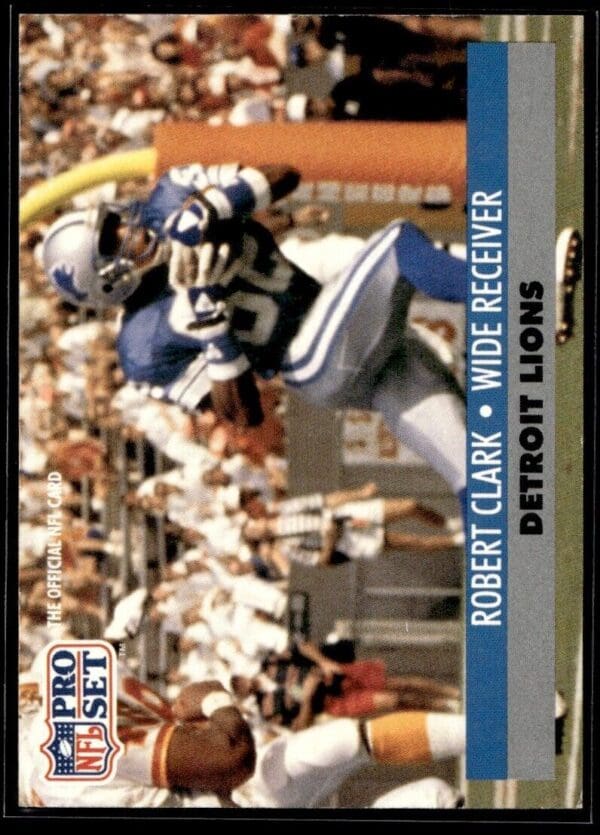 1991 Pro Set Detroit Lions #149 Robert Clark