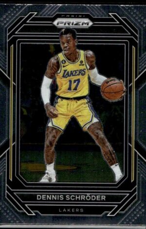 2022 Panini Prizm Los Angeles Lakers #185 Dennis Schroder