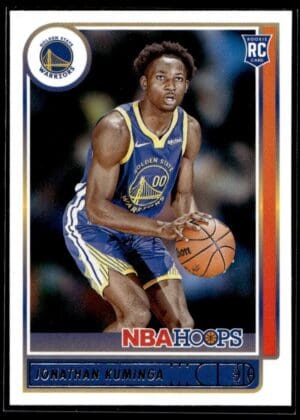 2021 NBA Hoops Golden State Warriors #219 Jonathan Kuminga RC Rookie