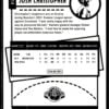 2021 NBA Hoops Houston Rockets #214 Josh Christopher RC Rookie