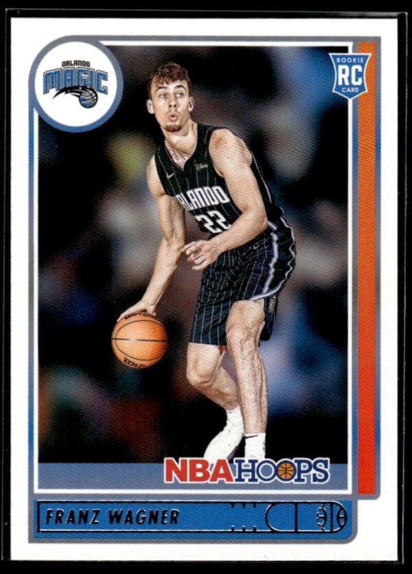 2021 NBA Hoops Orlando Magic #235 Franz Wagner RC Rookie