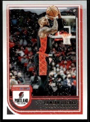 2022 Hoops Portland Trail Blazers #208 Damian Lillard