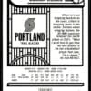 2022 Hoops Portland Trail Blazers #208 Damian Lillard