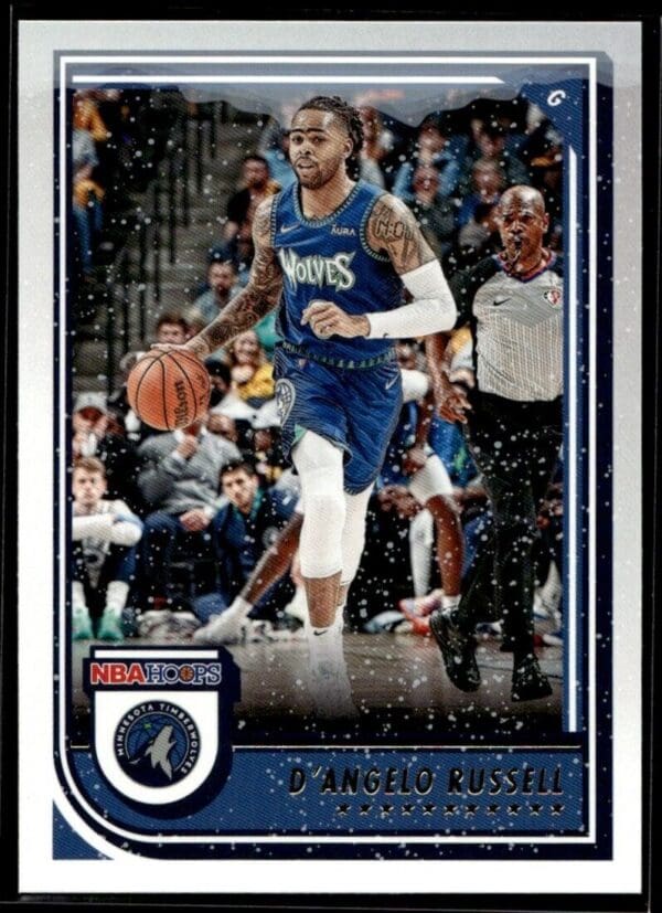 2022 Hoops Minnesota Timberwolves #196 D'Angelo Russell