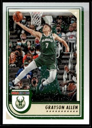 2022 Hoops Milwaukee Bucks #47 Grayson Allen