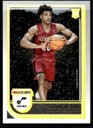 2022 Hoops Utah Jazz #244 Ochai Agbaji RC Rookie