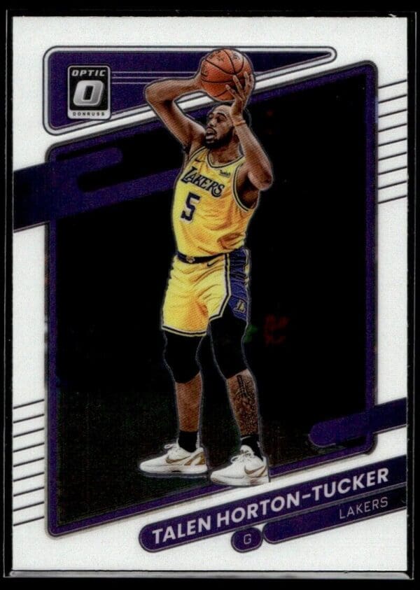 2021 Donruss Optic Los Angeles Lakers #103 Talen Horton-Tucker