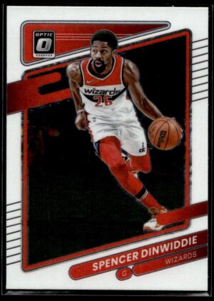 2021 Donruss Optic Washington Wizards #54 Spencer Dinwiddie