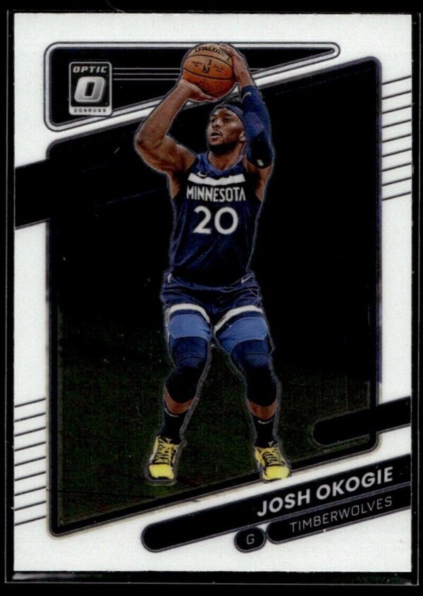 2021 Donruss Optic Minnesota Timberwolves #112 Josh Okogie