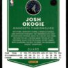 2021 Donruss Optic Minnesota Timberwolves #112 Josh Okogie
