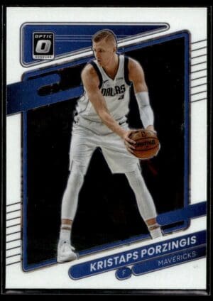 2021 Donruss Optic Dallas Mavericks #18 Kristaps Porzingis
