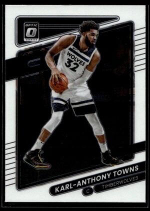 2021 Donruss Optic Minnesota Timberwolves #87 Karl-Anthony Towns