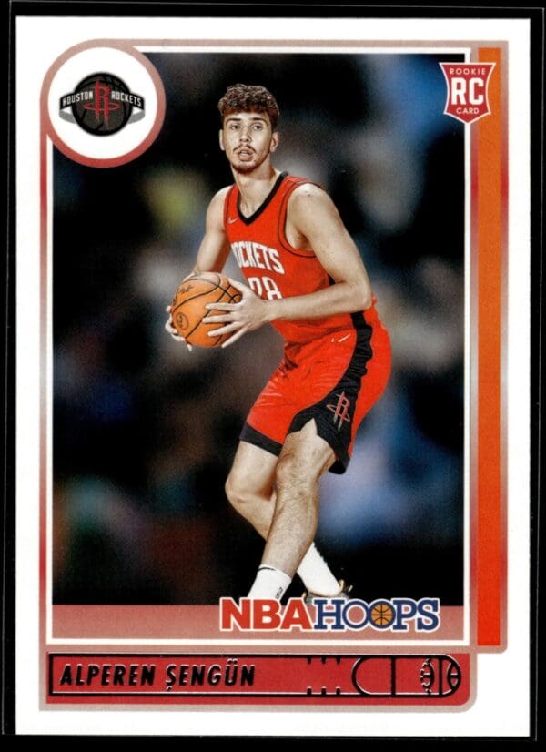 2021-22 Hoops Alperen Sengun Rookie Houston Rockets #204