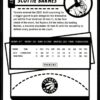 2021-22 Hoops Scottie Barnes Rookie Toronto Raptors #227