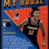 2021 Donruss Optic My House Memphis Grizzlies #12 Ja Morant