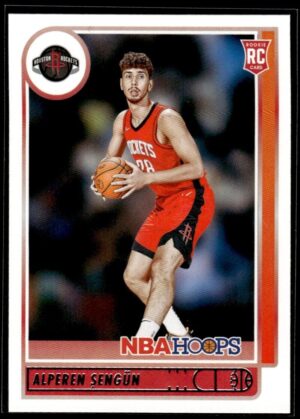 2021 NBA Hoops Houston Rockets #204 Alperen Sengun RC Rookie