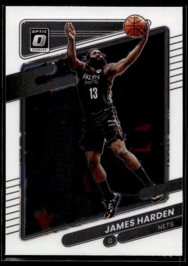 _10 2021 Donruss Optic Brooklyn Nets #106 James Harden