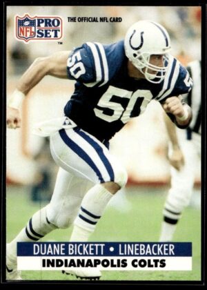 1991 Pro Set Indianapolis Colts #173 Duane Bickett