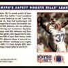 1991 Pro Set Smith's Safety Boosts Bills Lead #47 Super Bowl