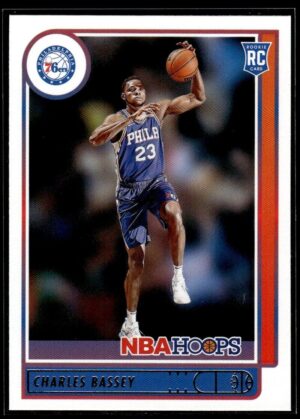 2021 NBA Hoops Philadelphia 76ers #217 Charles Bassey RC Rookie
