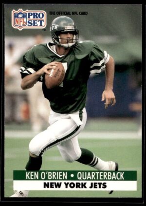_10 1991 Pro Set New York Jets #249 Ken O'Brien