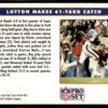 1991 Pro Set Buffalo Bills #46B James Lofton