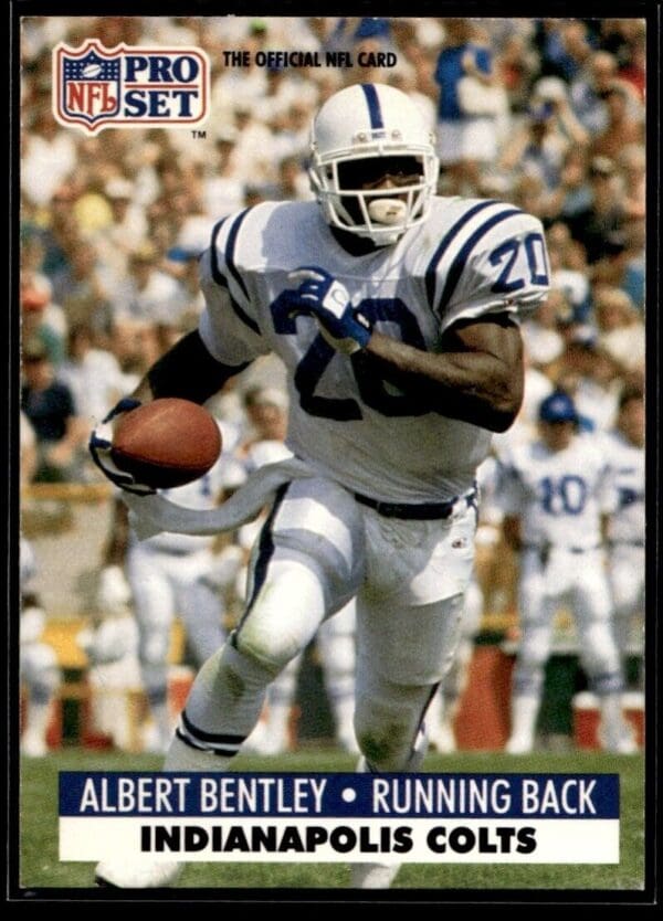 1991 Pro Set Indianapolis Colts #172 Albert Bentley