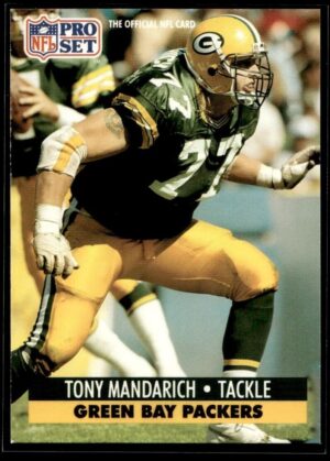 1991 Pro Set Green Bay Packers #157 Tony Mandarich
