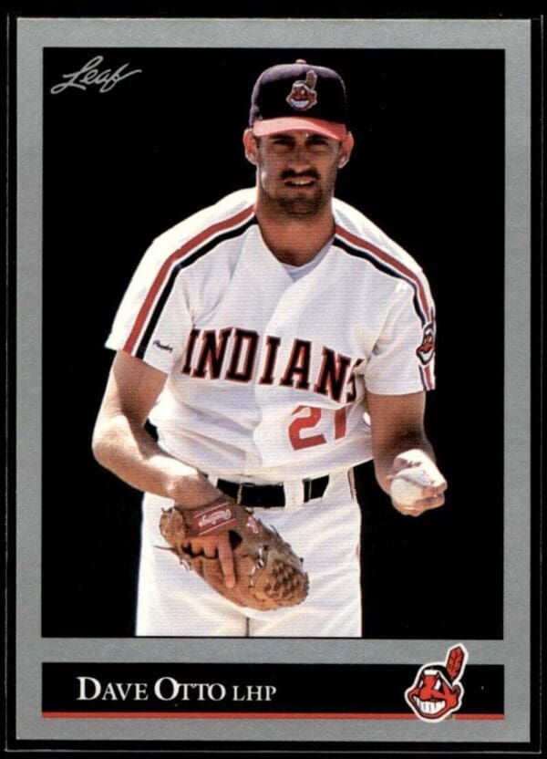 1992 Leaf Cleveland Indians #218 Dave Otto